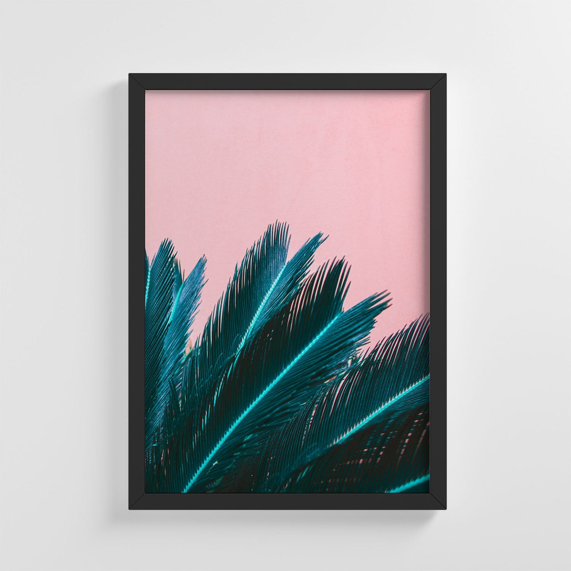 Palm Tree Leaves, Nature Art Print