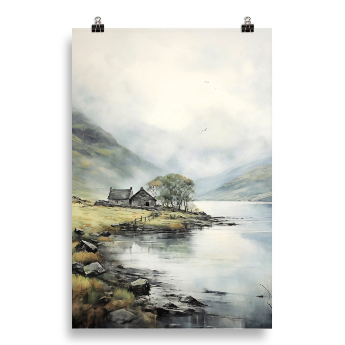Ireland Landscape Print, Irish Cottage Art Print - Image 5