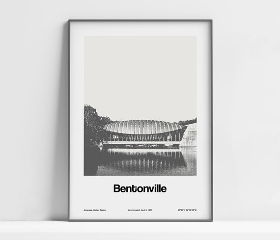 Bentonville Arkansas Crystal Bridges Museum Art Print