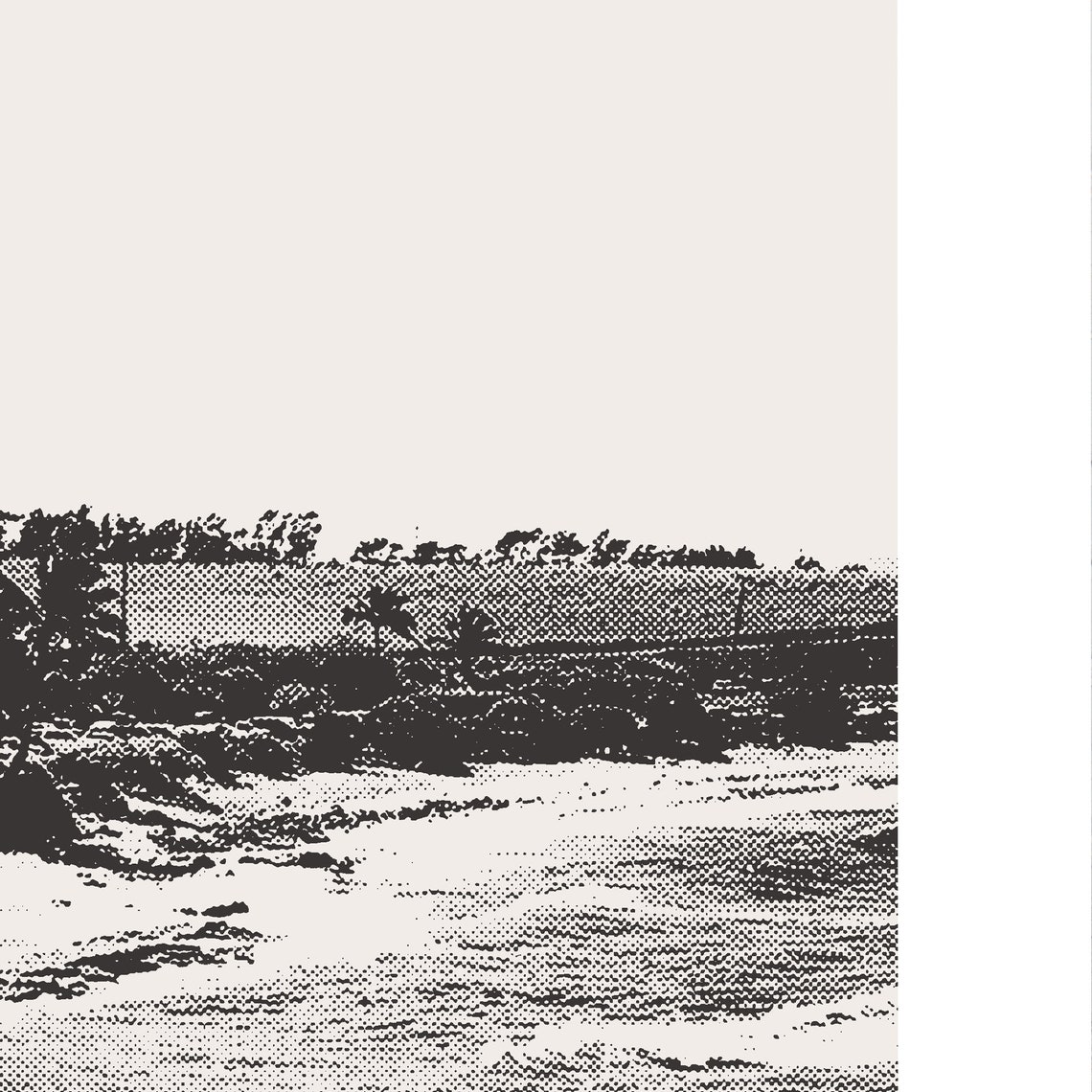 Paia Hawaiian Islands Print Paia Beach Hawaii Poster Pia Hawaii Island Pacific Ocean Photo Paia Wall Art Minimalist Custom City Print - Image 2