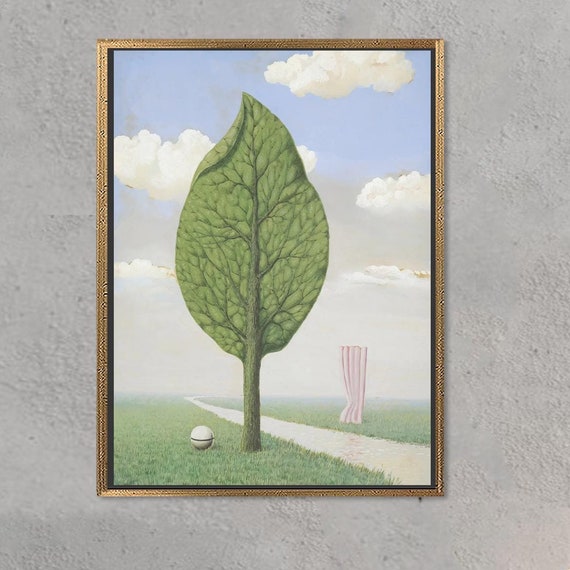 Personalized Teacher Gift Famous Printed Green Wall Hanging Tree Art Abstract Canvas For Her Office Decor