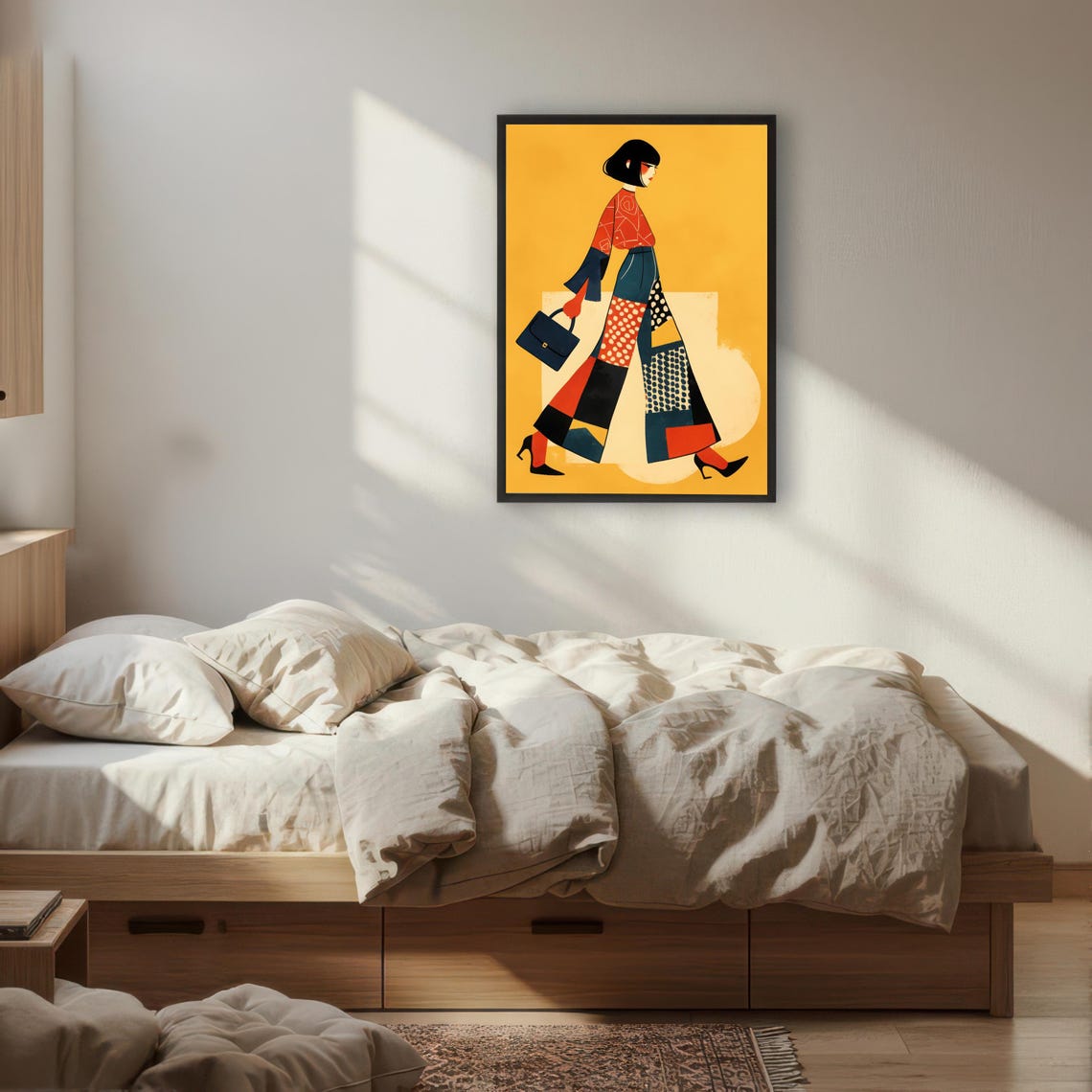 Fashion Woman Figure, Contemporary Statement Art - Image 6