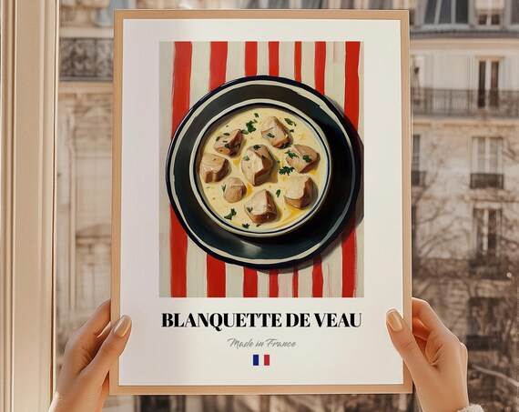Confit De Canard French Food Poster Drinks Snack Bar Ideas For A Chef Art Kitchen Wall Ar