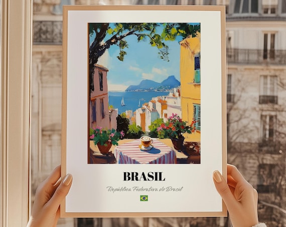 Brasil Republica Federativa Do Brazil Art Print