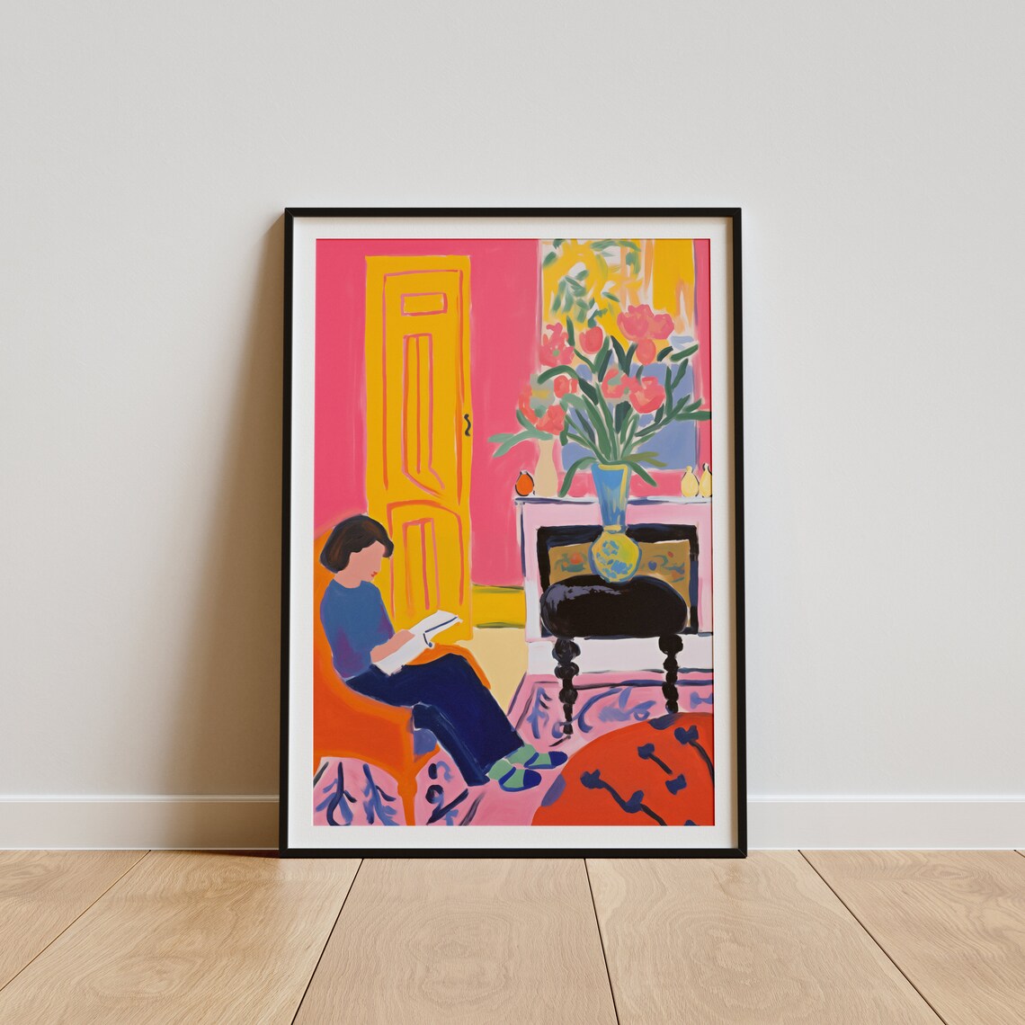 Henri Matisse Woman Reading Art Print, Modern - Image 5