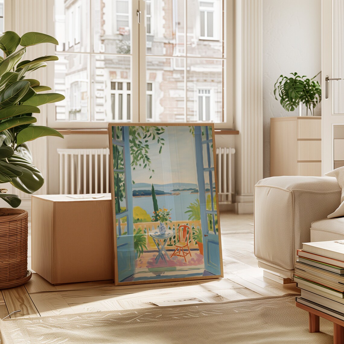 Matisse Open Window, Colorful Modern Art Print - Image 5