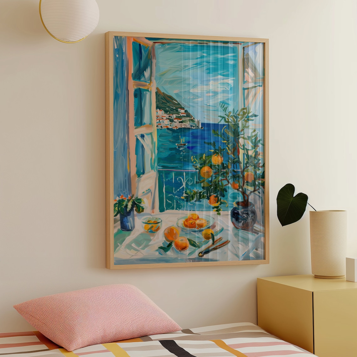 Henri Matisse Open Window Coastal View Art Print - Image 4