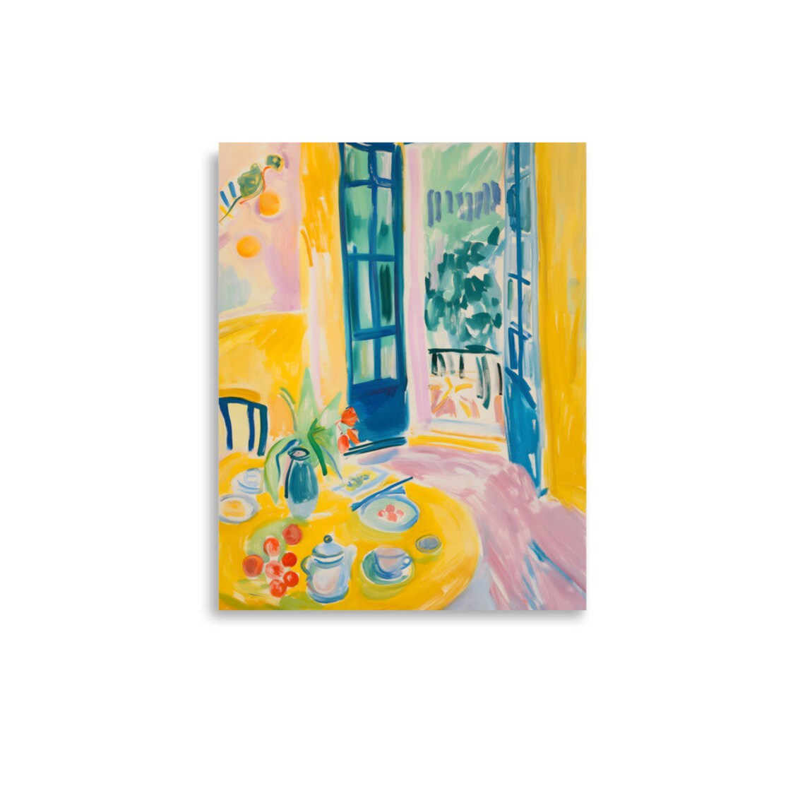 Henri Matisse Breakfast Room Art Print, Fauvism - Image 3