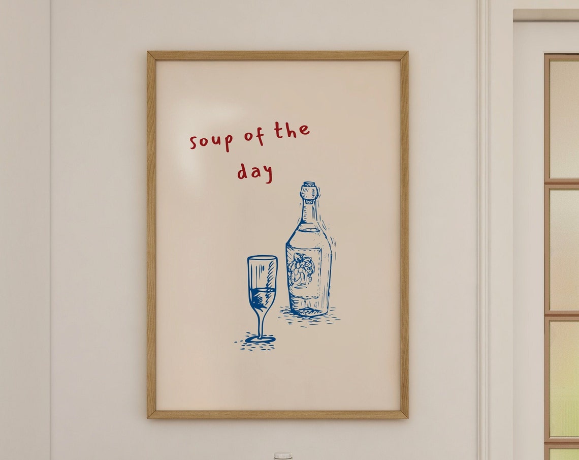 Soup The - Classic Travel Poster