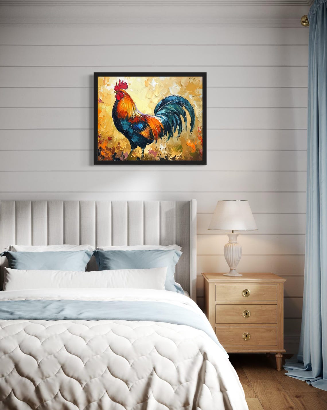 Rooster Abstract Art Print, Poster - Image 4