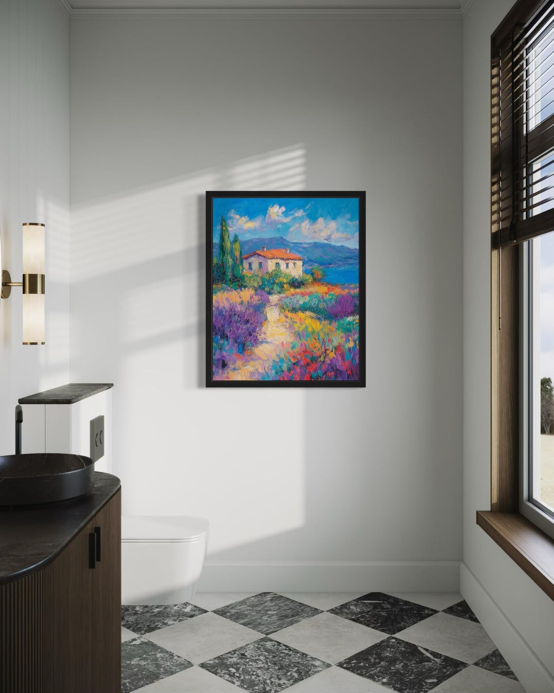 Bulgaria Countries Monet Art Print - Image 4