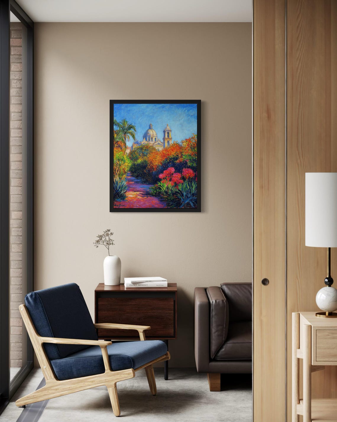 Mexico Countries Monet Art Print - Image 2