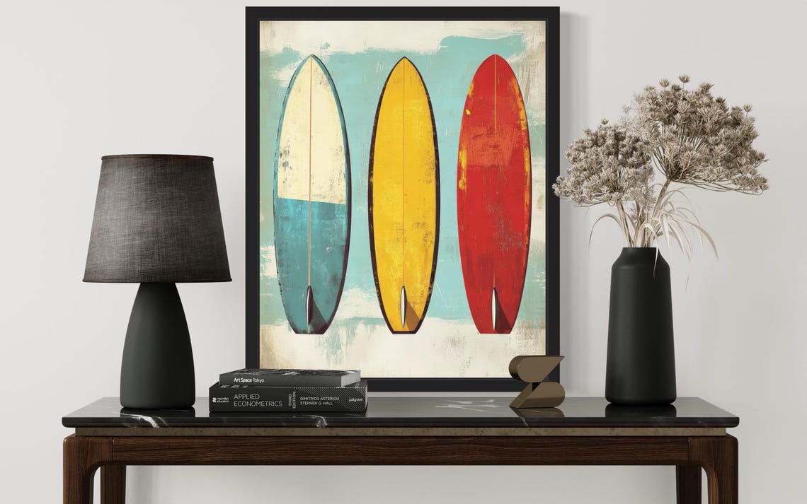 Surfboards Pop Art Poster - Image 3