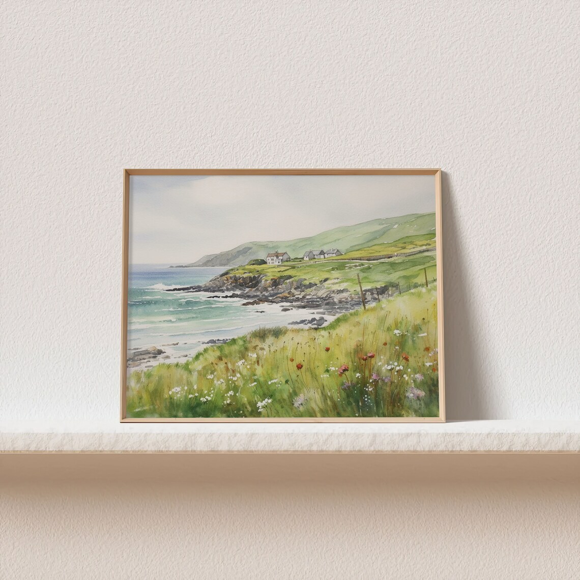 Achill Island Watercolor Art Print, County Mayo - Image 4