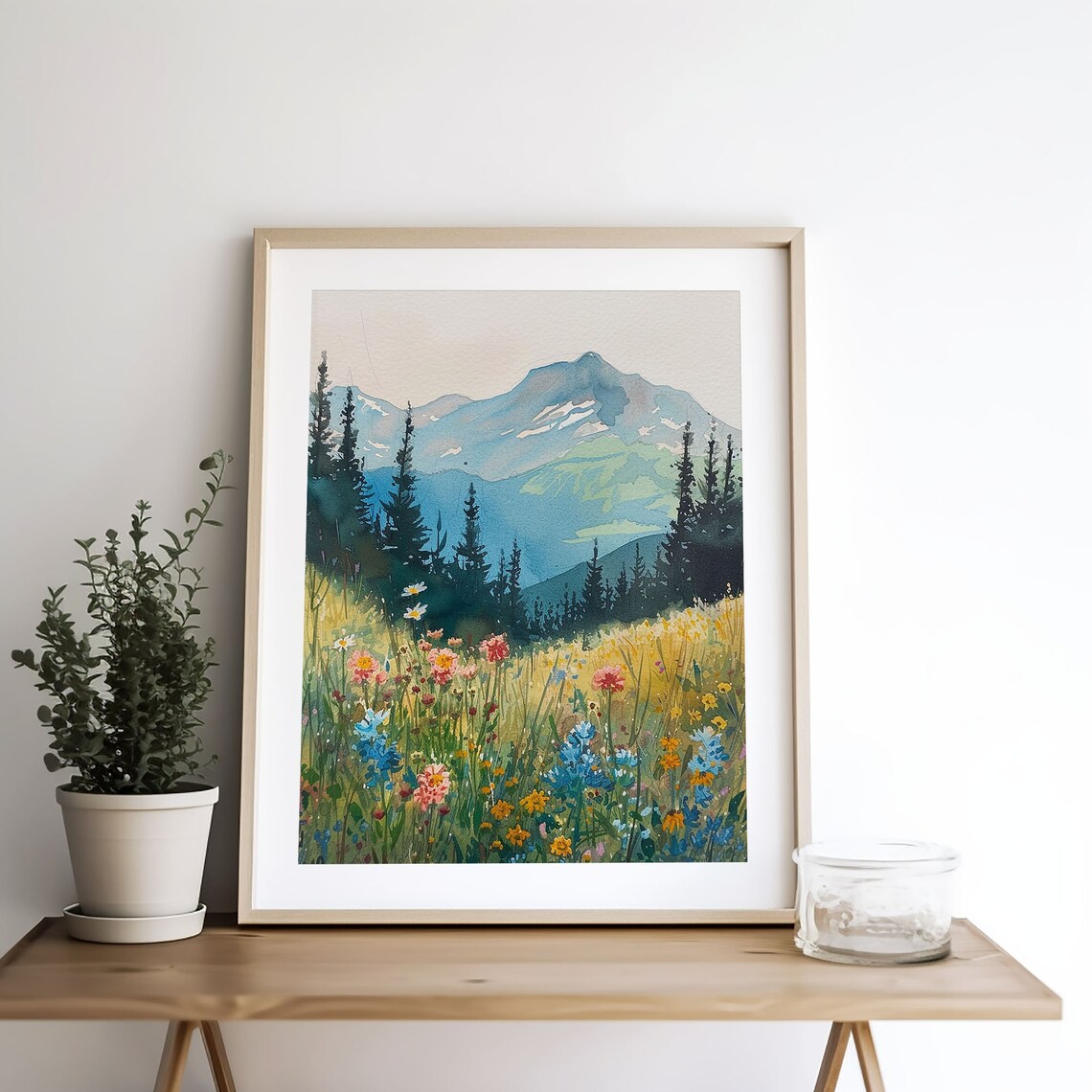 Custer State Park Spring Wildflowers Wall Art Print - Image 5