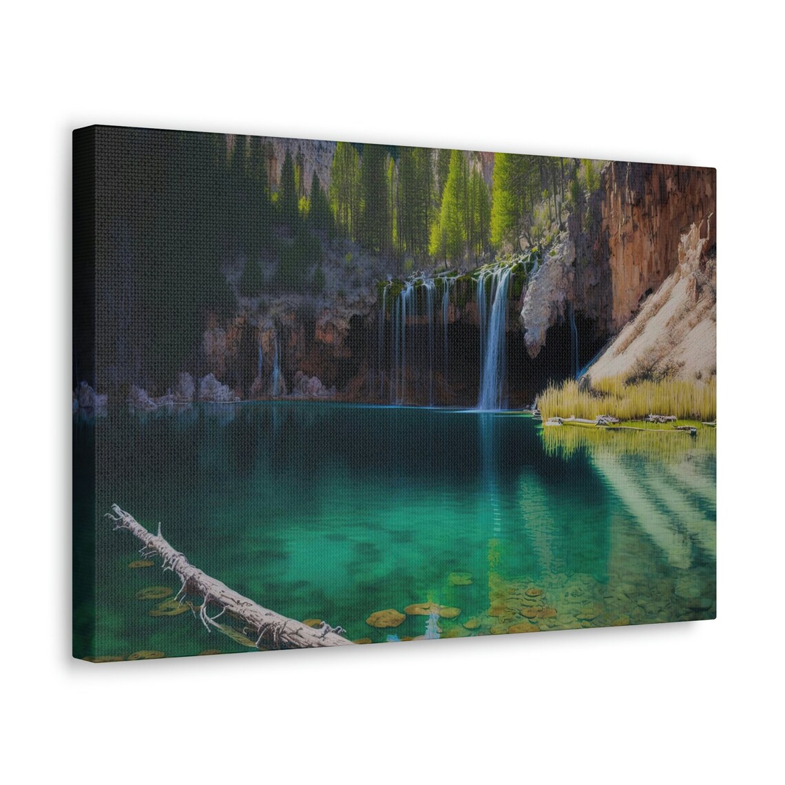 Hanging Lakes Colorado Landscape Art Print - Image 2