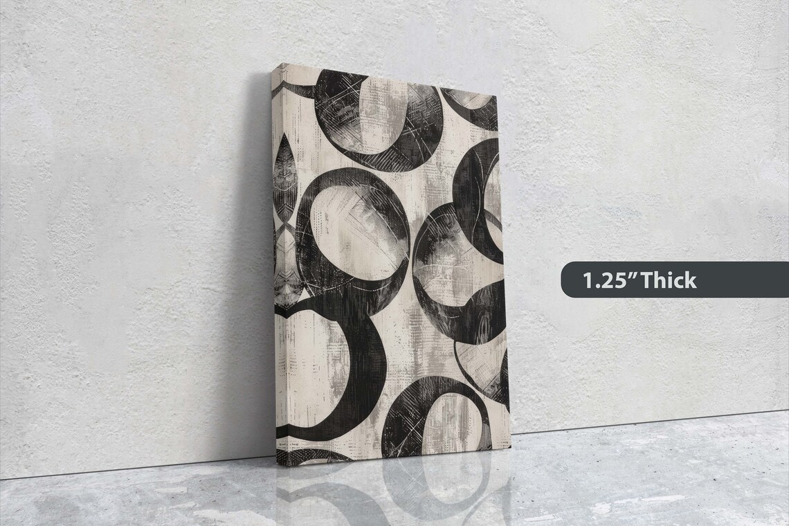 Wabi Sabi Artwork, Minimalist Abstract Texture - Image 3