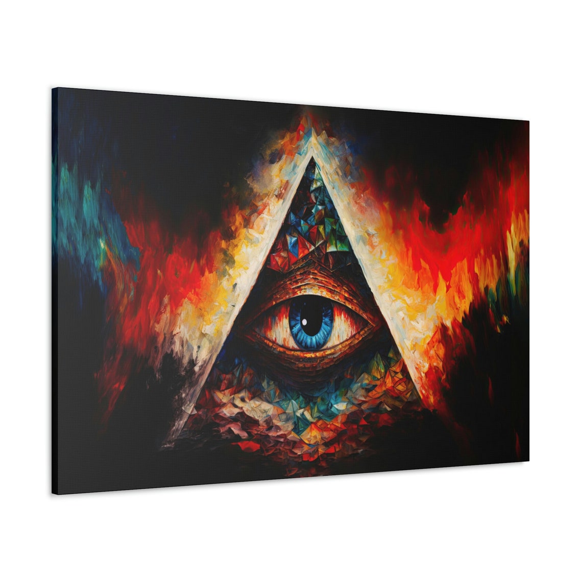 Illuminati Eye Fantasy Art Print - Image 3