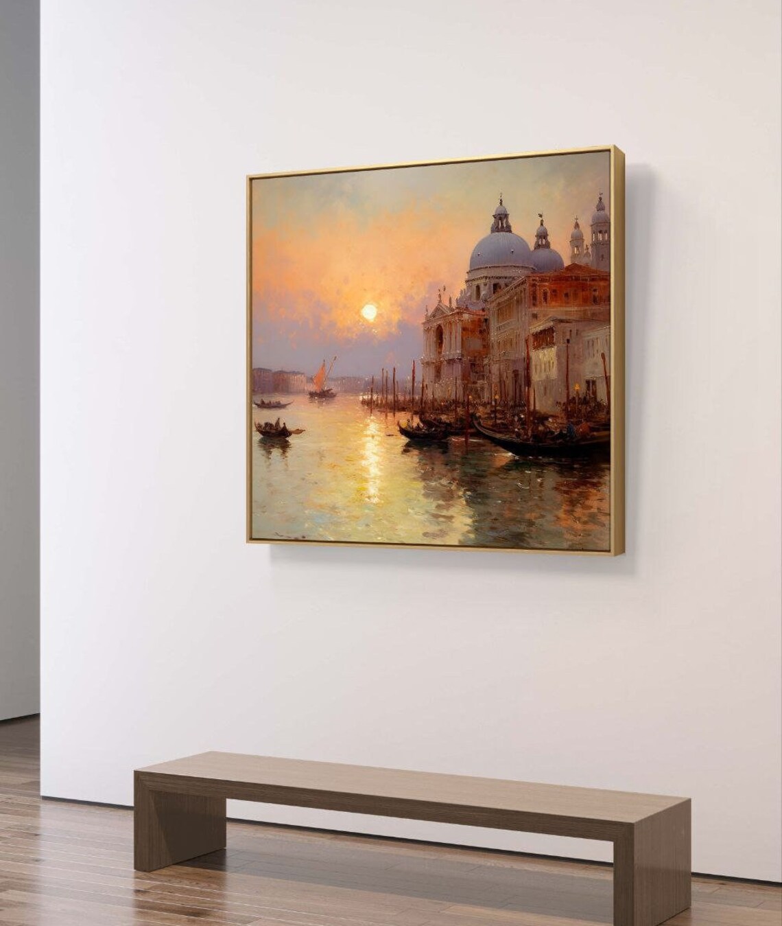 Evening In Venice, Impressionism Oil Painting