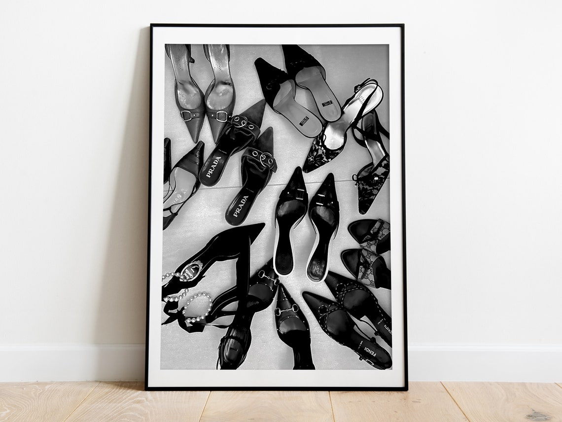 Hypebeast Wall Art High Fashion Print Black And White Luxury Fashion Poster Hypebeast Room Decor Teen Girls Bedroom Wall Art - Image 3