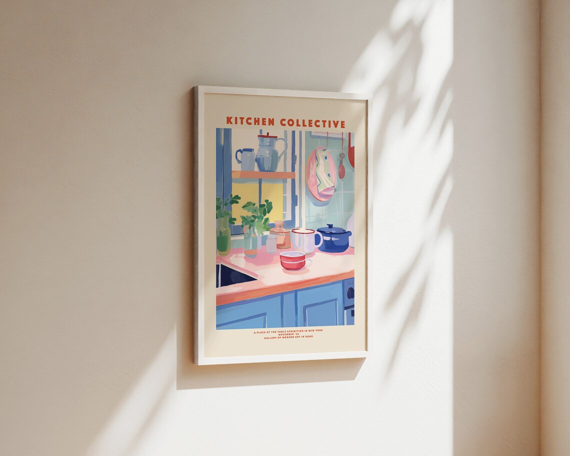 Kitchen Collective Kitchen Print, Exhibition Style - Image 2
