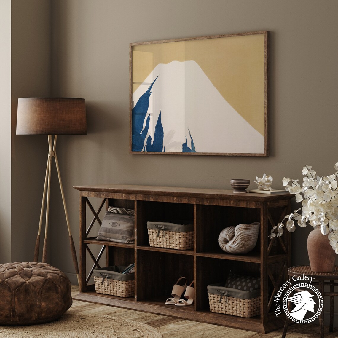 Kamisaka Sekka Mount Fuji Vintage Travel Poster - Image 2