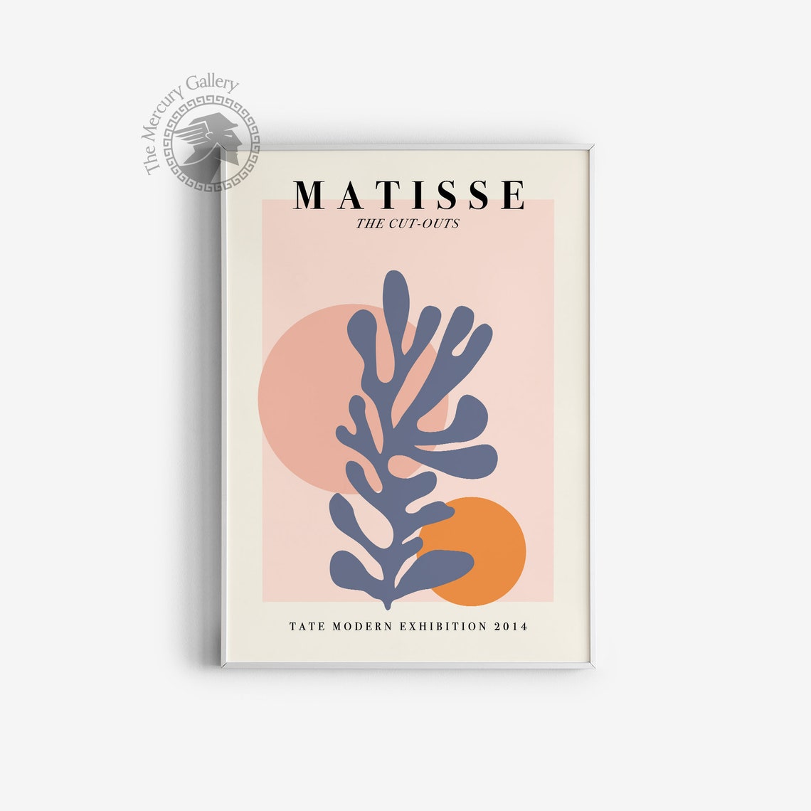Henri Matisse Blue Seaweed Cut Out Tate Modern Exhibition Poster Print - Image 4