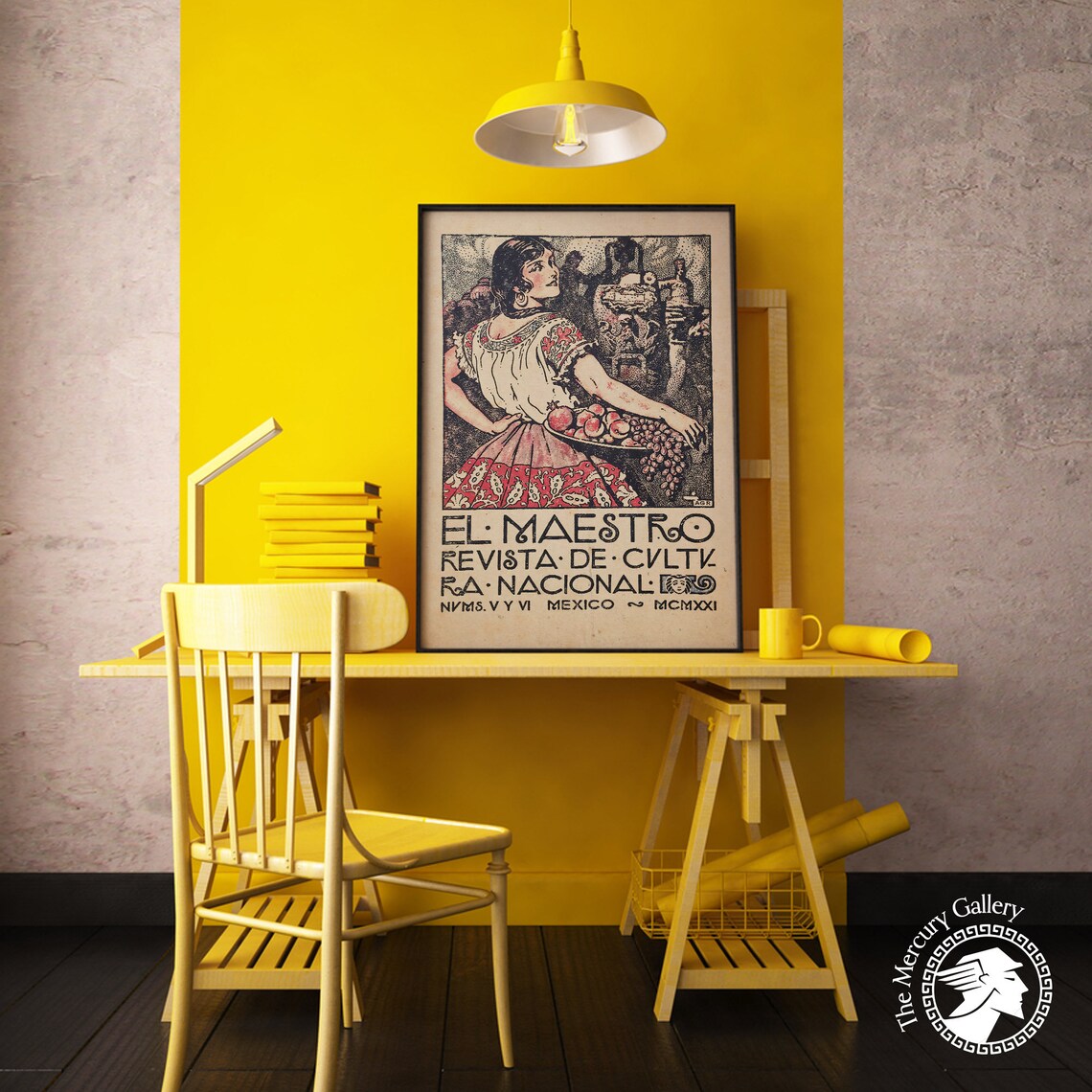 El Maestro Mexican Vintage Travel Poster Print - Image 5