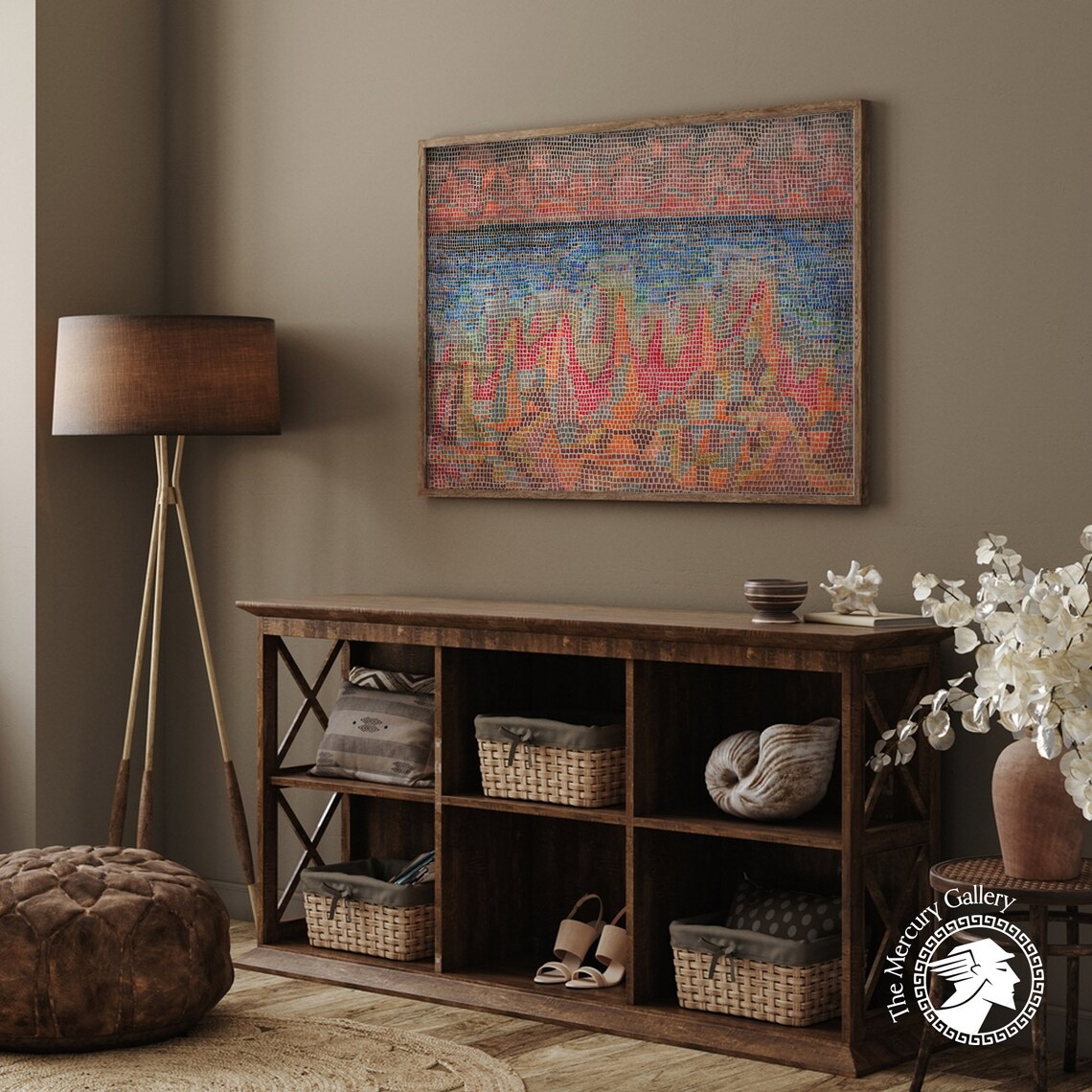 Paul Klee Klippen Am Meer, Abstract Art Print - Image 4