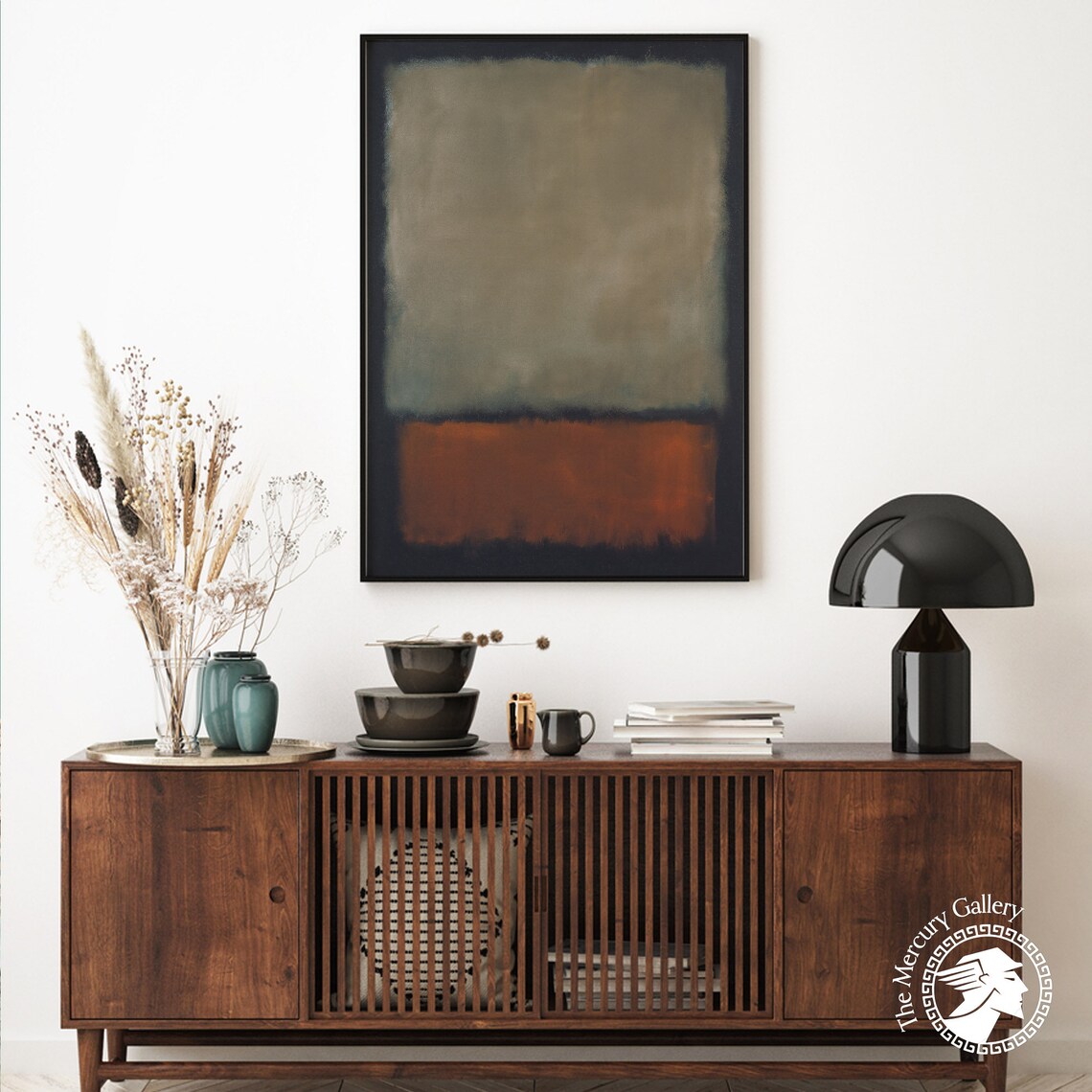 Mark Rothko Exhibition Poster, Living Room Decor - Image 2