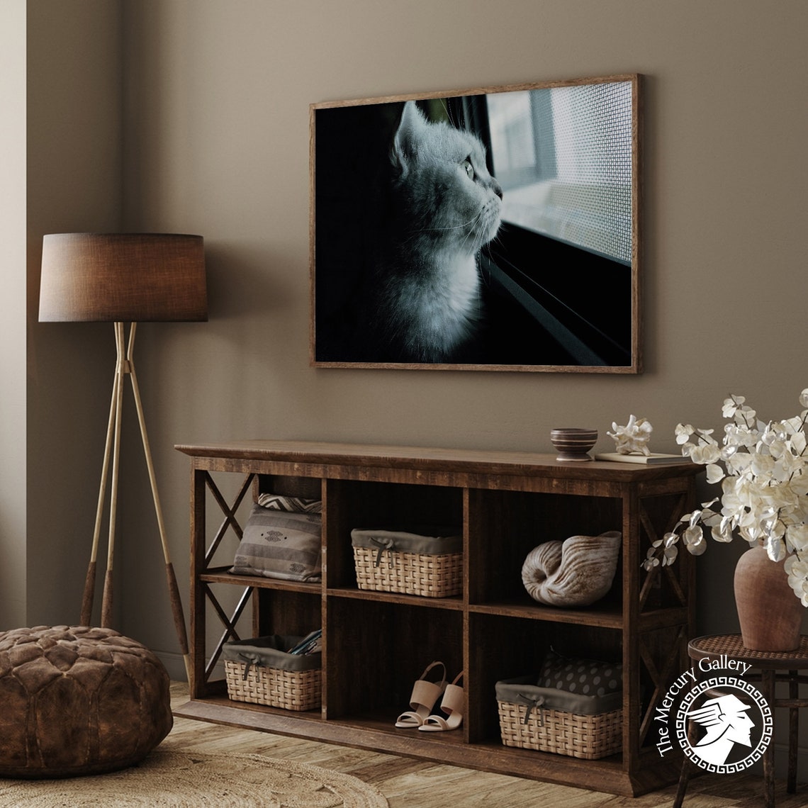 Cat Poster Print, Funny Cat Art Print - Image 2