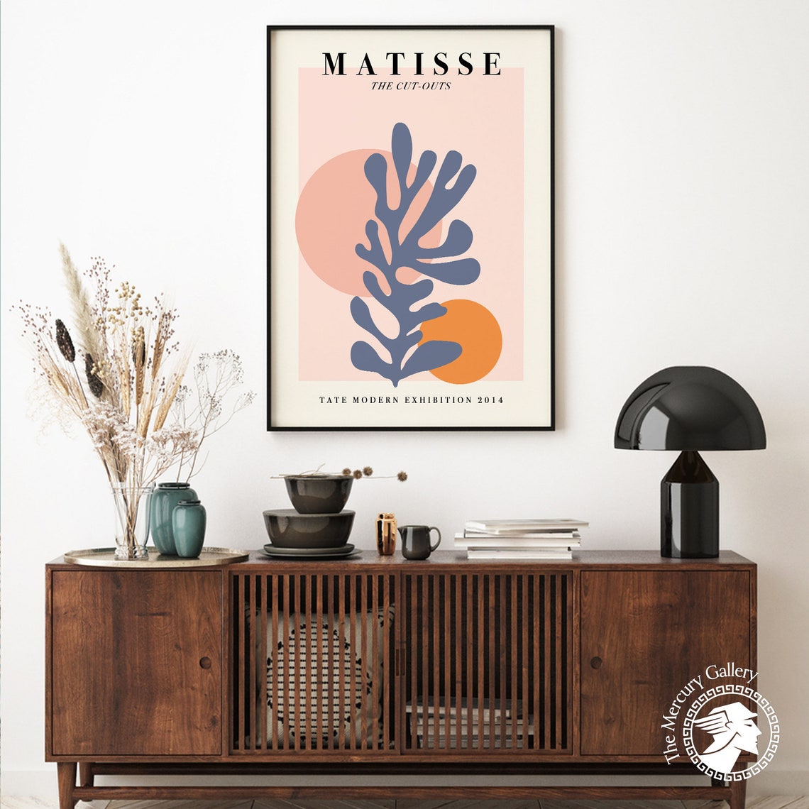 Henri Matisse Blue Seaweed Cut Out Tate Modern Exhibition Poster Print - Image 6