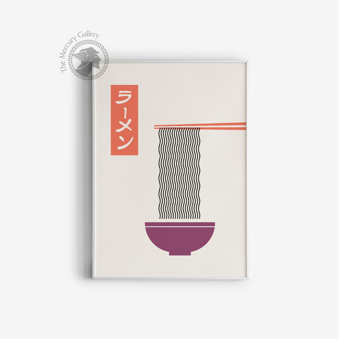 Ramen Noodle Print, Japanese Culture Art Print - Image 3