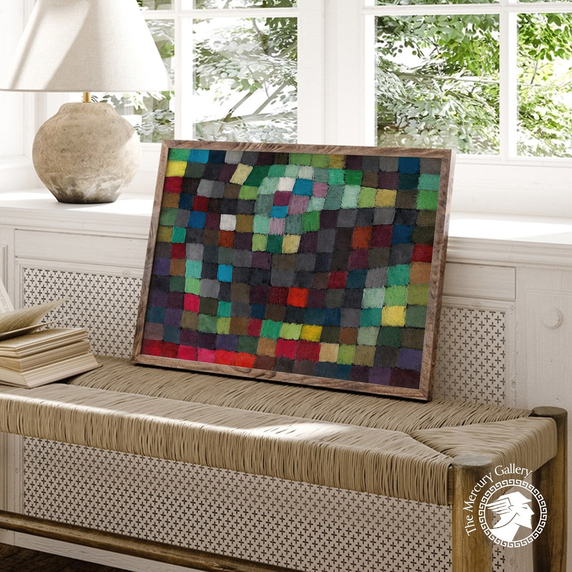 Paul Klee May Picture 1925 Colorful Mosaic Squares Abstract Art Poster - Image 5