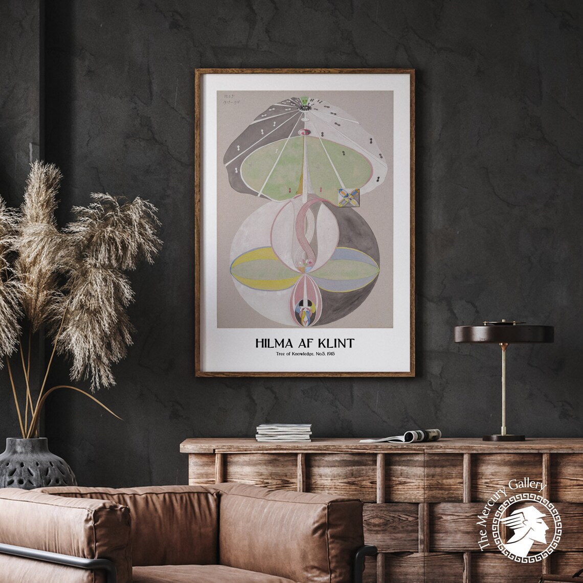 Hilma Af Klint Swedish Modern Abstract Poster - Image 2