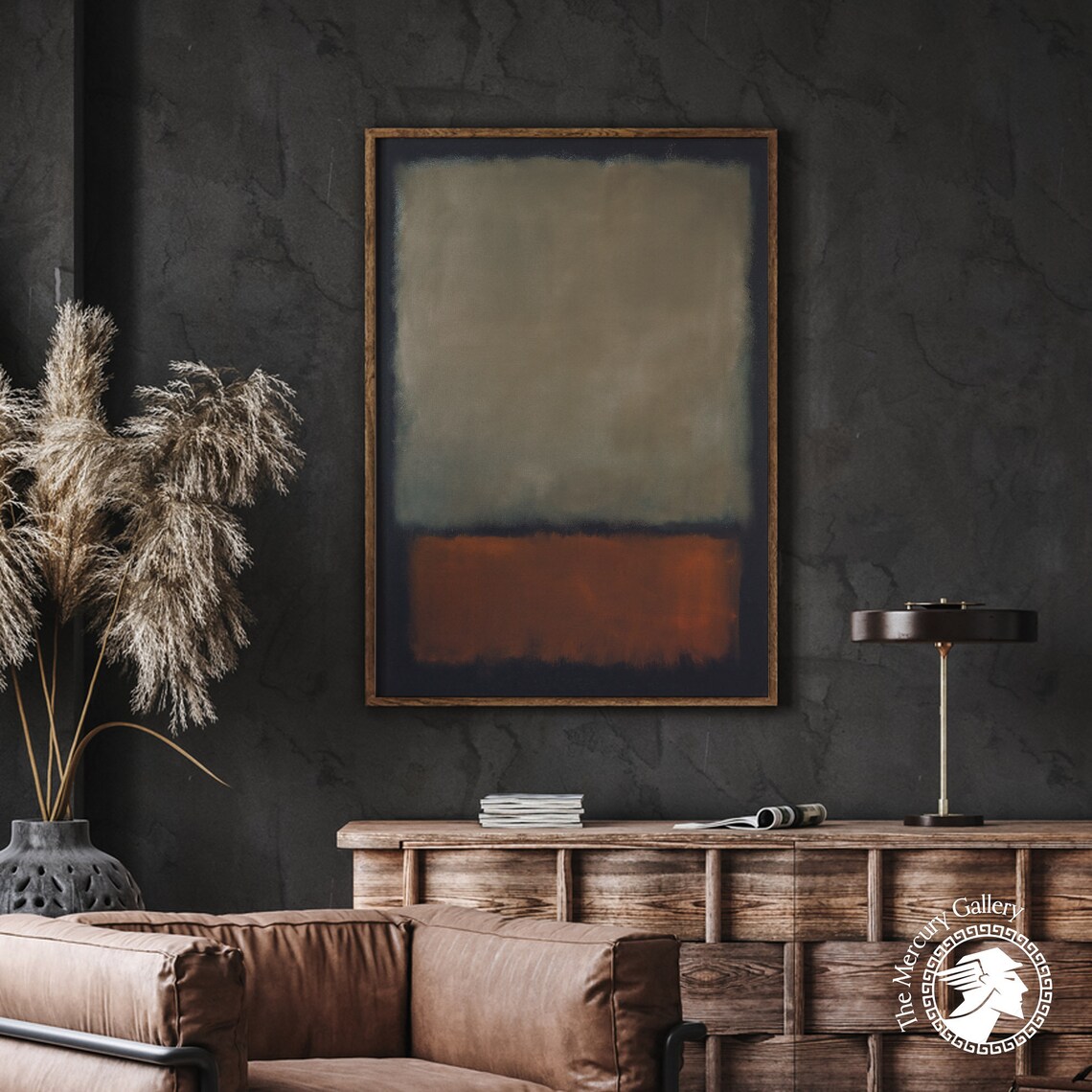 Mark Rothko Exhibition Poster, Living Room Decor - Image 4