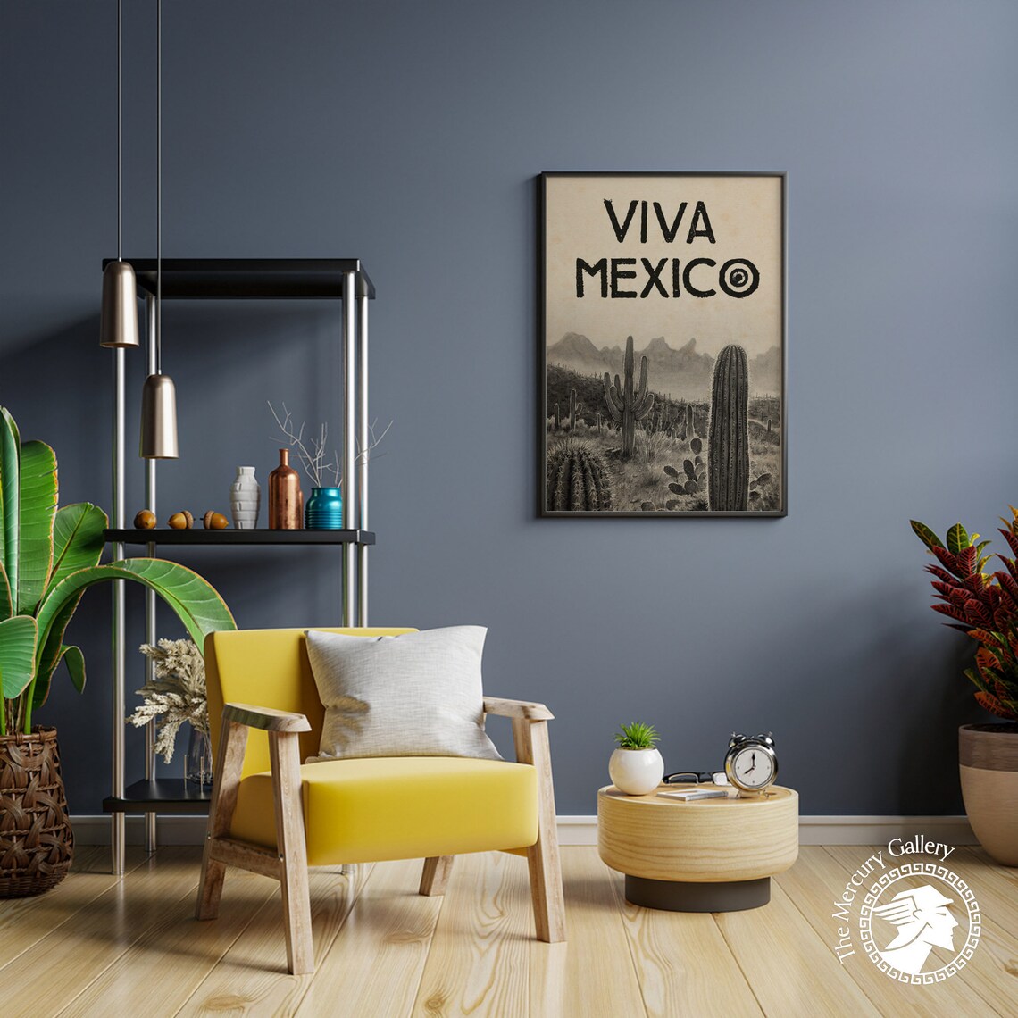 Mexico Blooming Cactus, Mexico Travel Poster - Image 5