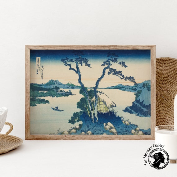 Hokusai Print Japan Wall Art Views Of Mount Fuji Ukiyo E Art Japanese Posters Woodblock Print Japanese Decor Vintage Print