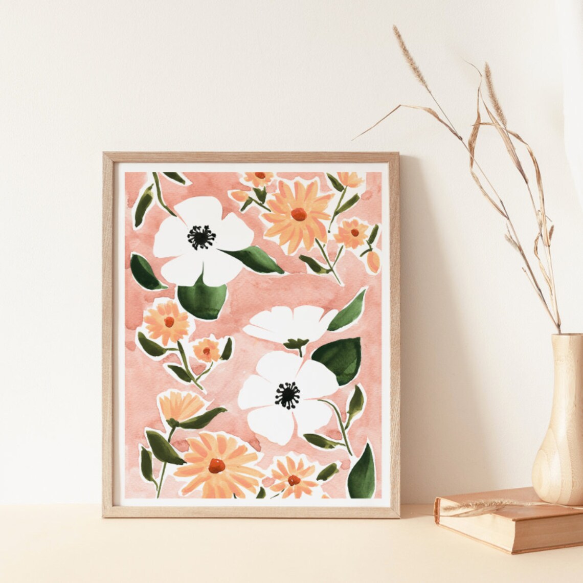 Summer Florals Art Print, Sabina Fenn Illustration - Image 2