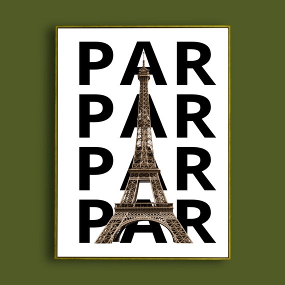 Paris France Travel Print Paris Travel Exhibition Print Eiffel Tower Poster Black White Print Urban Wall Decor