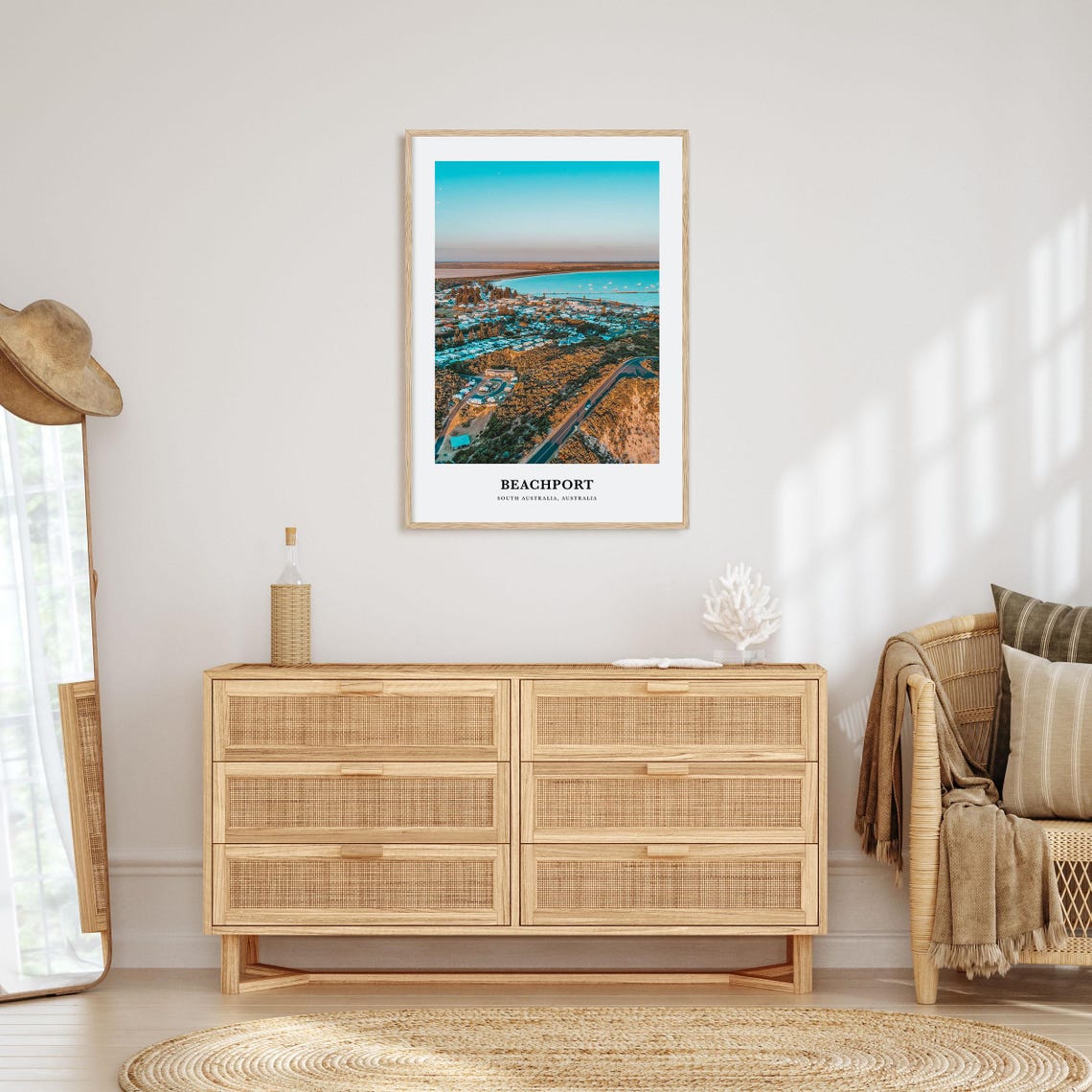 Beachport Print Beachport Photo Poster Beachport Travel Wall Art Beachport Map Print Beachport Photography Print South Australia - Image 2