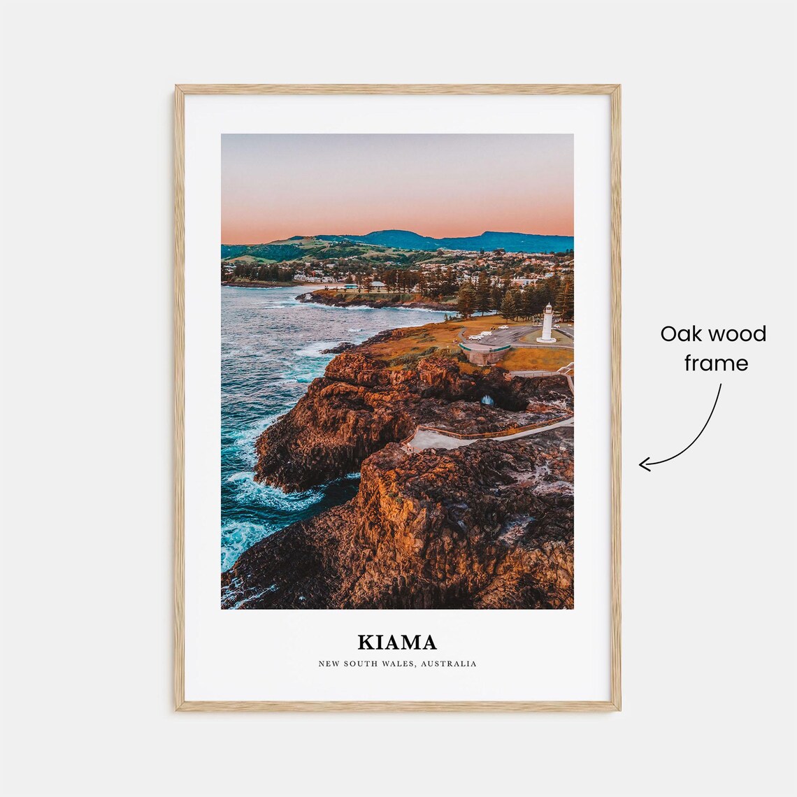 Kiama Travel Poster, New South Wales Australia - Image 3