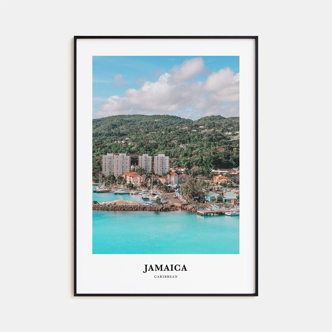 Jamaica Print No 2 Jamaica Photo Poster Jamaica Travel Wall Art Jamaica Map Print Jamaica Photography Jamaica Wall Dcor Caribbean