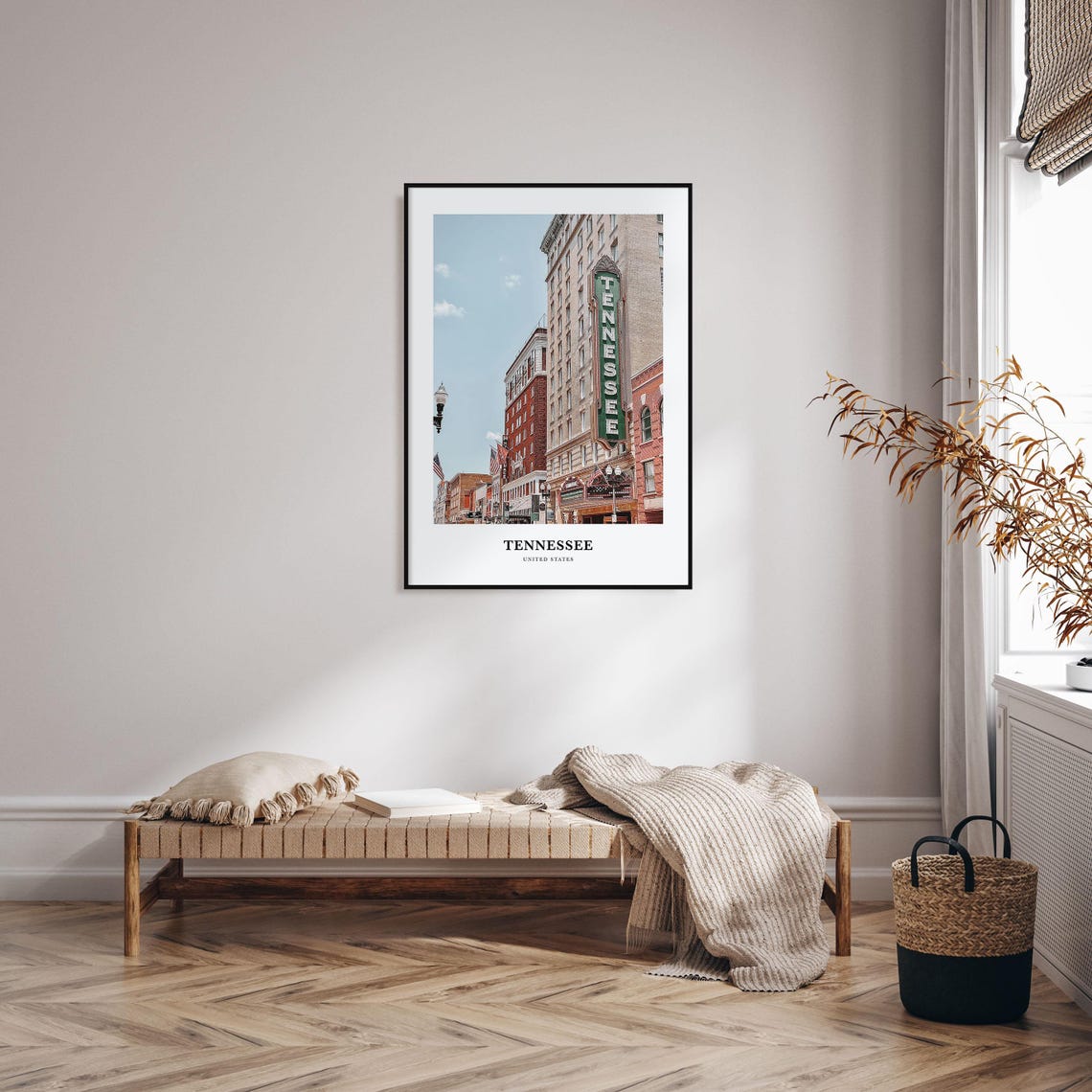 Tennessee Print No 1 Tennessee Photo Poster Tennessee Travel Wall Art Tennessee Map Print Tennessee Photography Print United States - Image 4