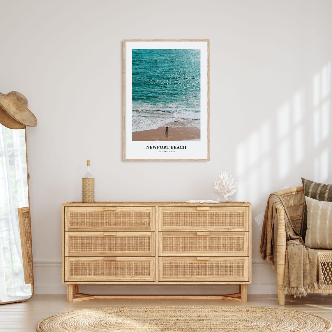 Newport Beach Print Newport Beach Photo Poster Newport Beach Travel Wall Art Newport Beach Map Print Newport Beach California Usa - Image 2