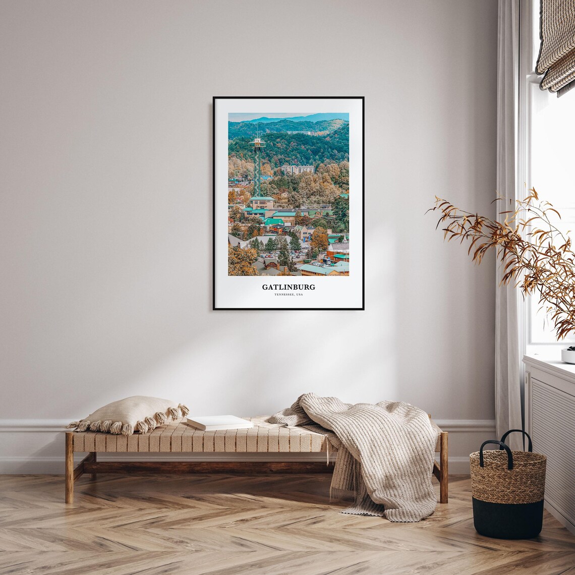 Gatlinburg Travel Poster, Tennessee Wall Art - Image 3