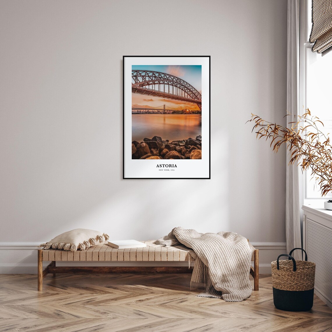 Astoria New York Travel Poster, Place Name Print - Image 3