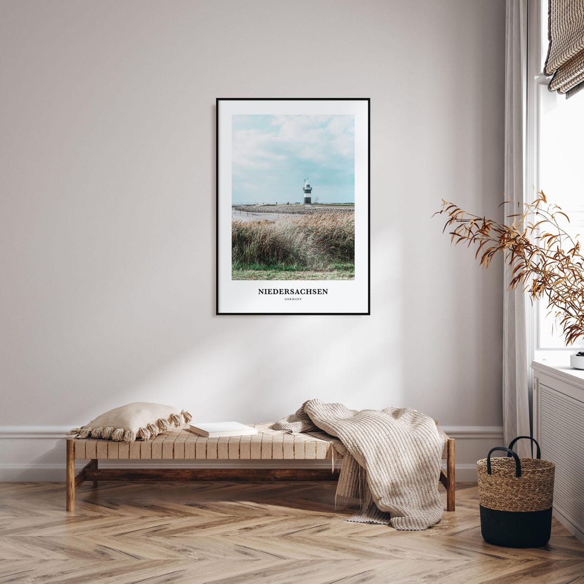 Niedersachsen Print Niedersachsen Photo Poster Niedersachsen Travel Wall Art Niedersachsen Map Print Niedersachsen Print Germany - Image 3