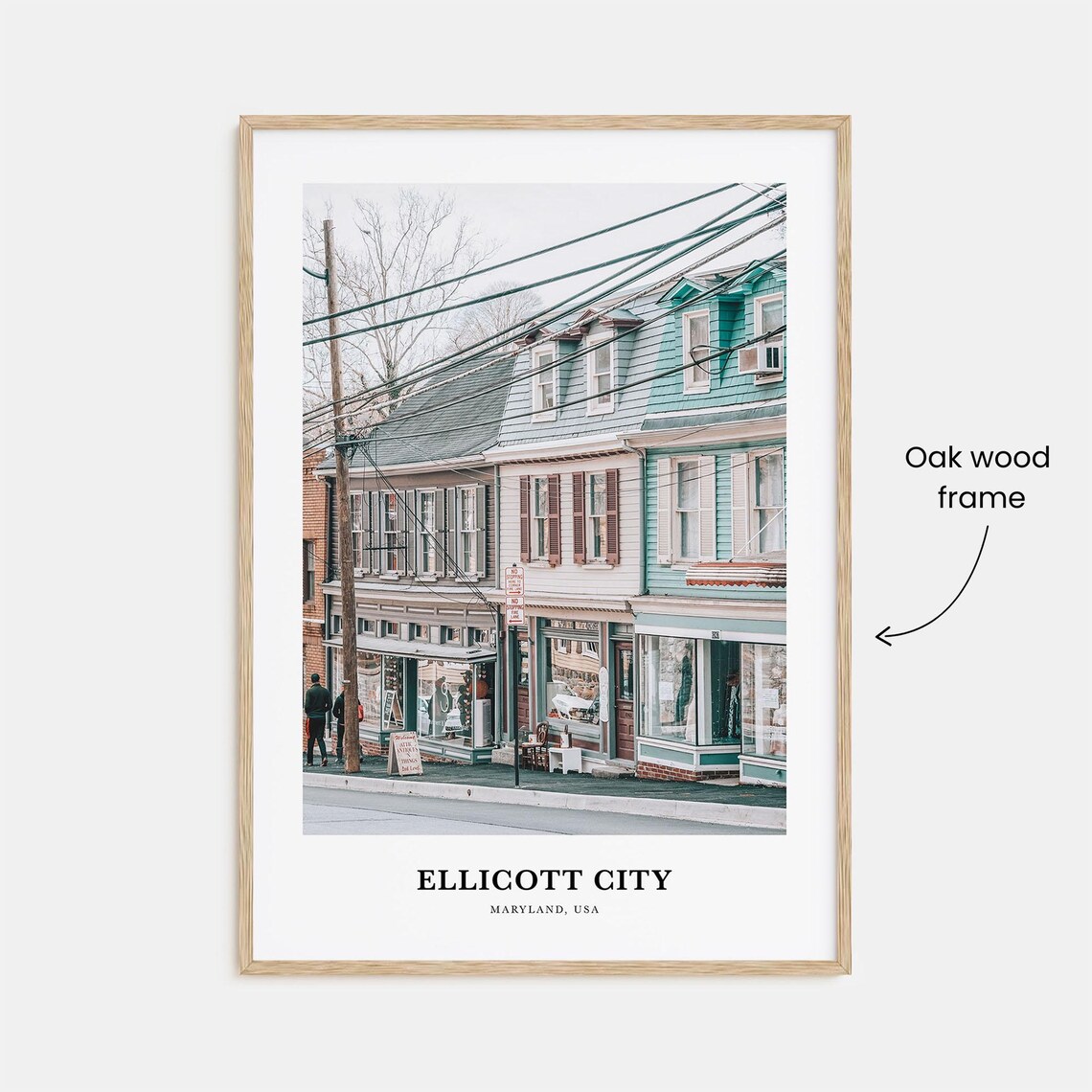 Ellicott City Travel Poster, Maryland USA - Image 3
