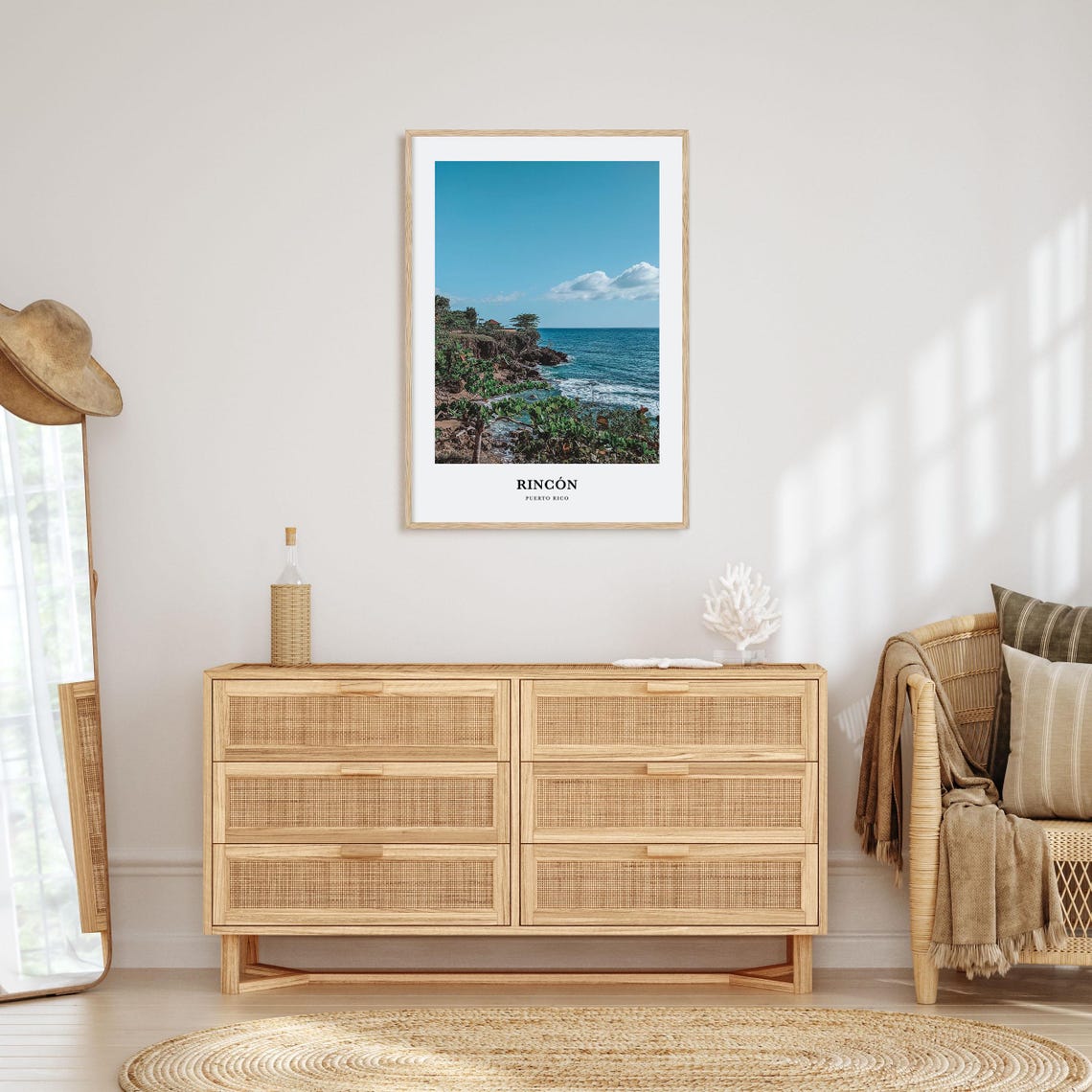 Rincon Print Rincn Photo Poster Rincn Travel Wall Art Rincn Map Print Rincn Photography Print Rincn Wall Dcor Puerto Rico - Image 2